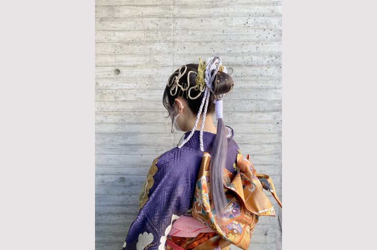 成人式　卒業式　ヘアアレンジ　ヘアセット　ヘアメイク　大阪美容室　塚本美容室