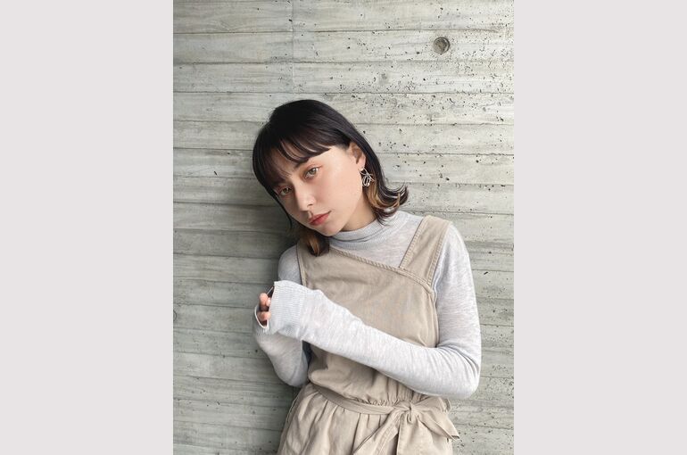 大阪　塚本　梅田　尼崎　インナーカラー　ハンドメイドピアス