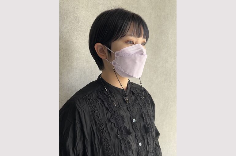 ショートネイビーカラー